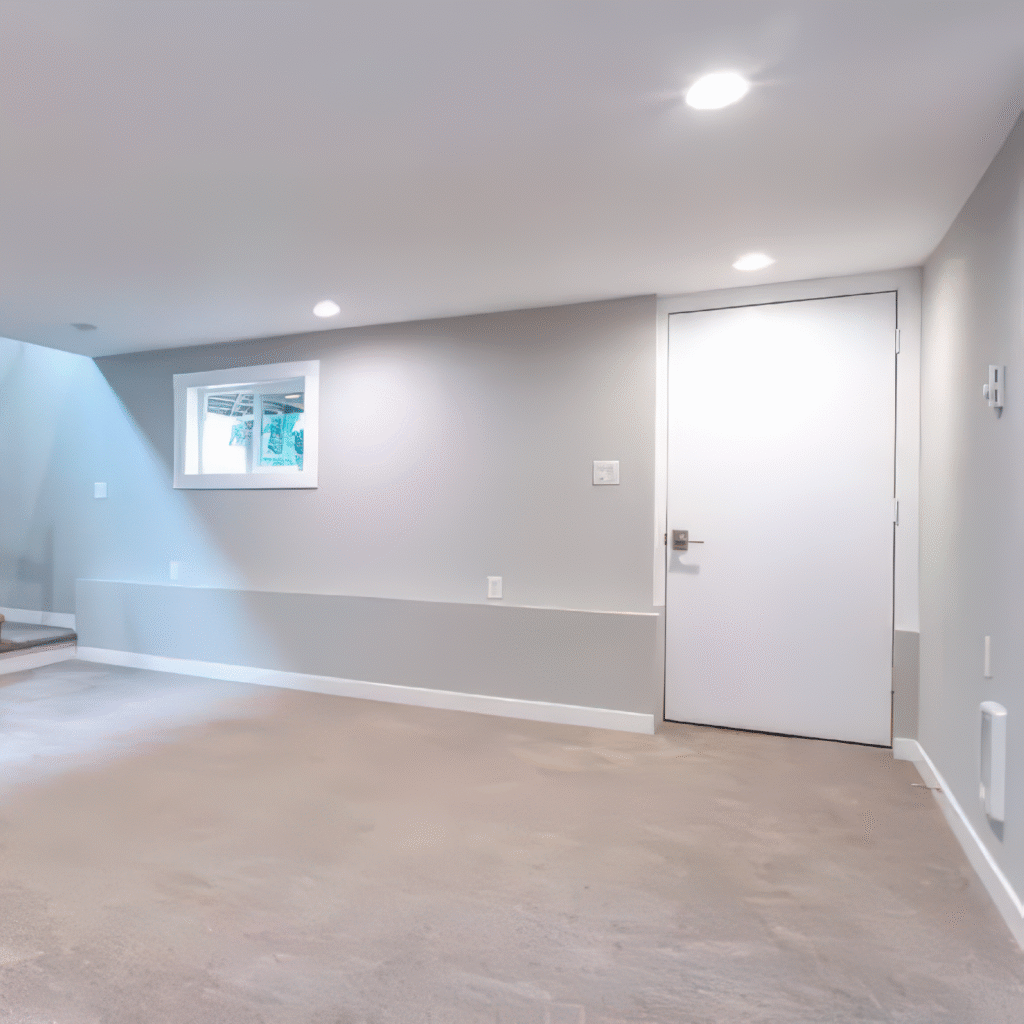 Legal basement apartment layout and design