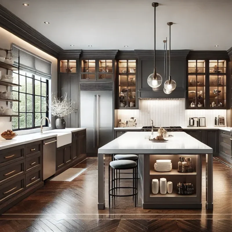 Modern kitchen remodel in Hamilton